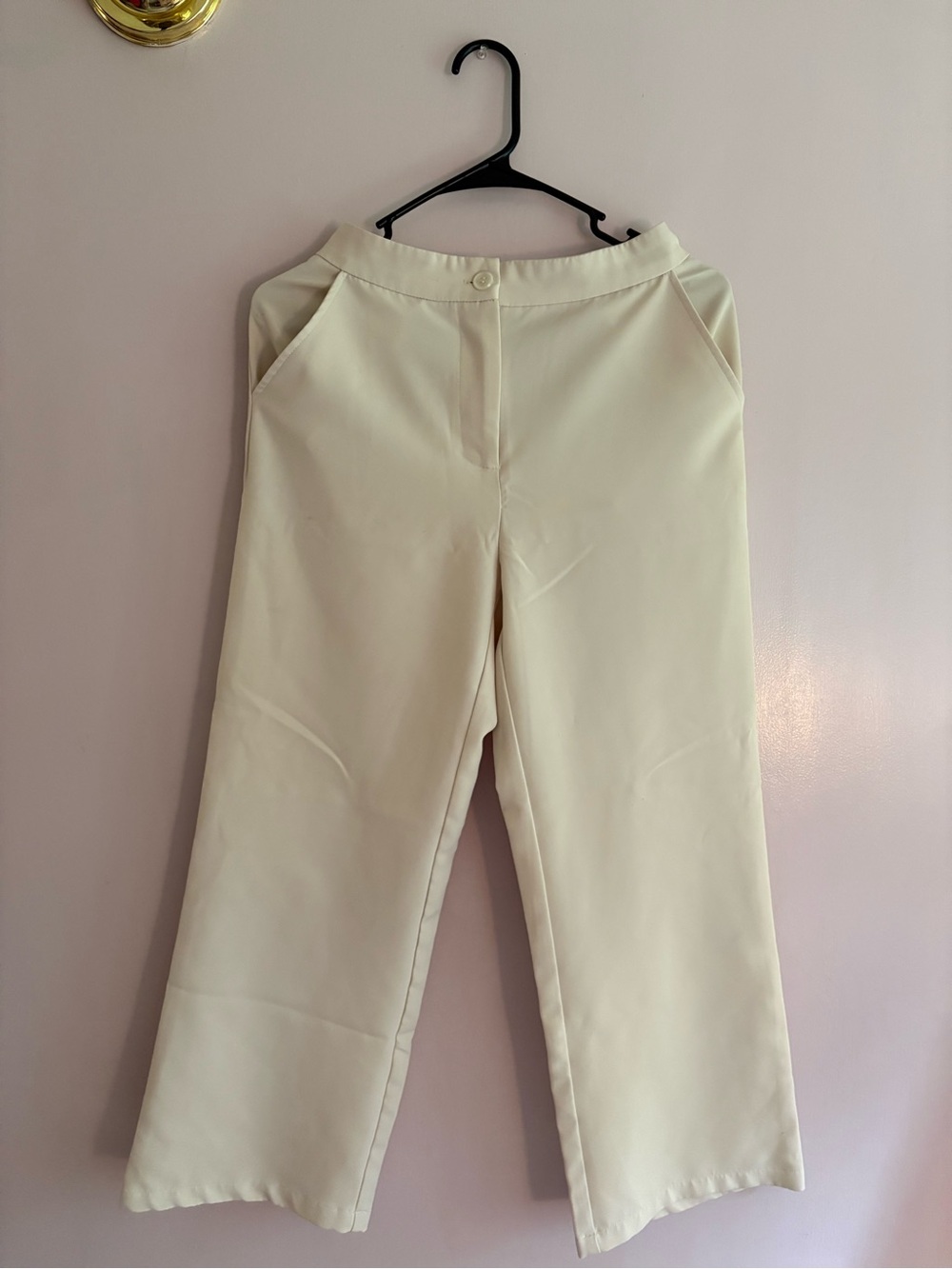 Sincerely Jules Cream Wide-Leg Pants